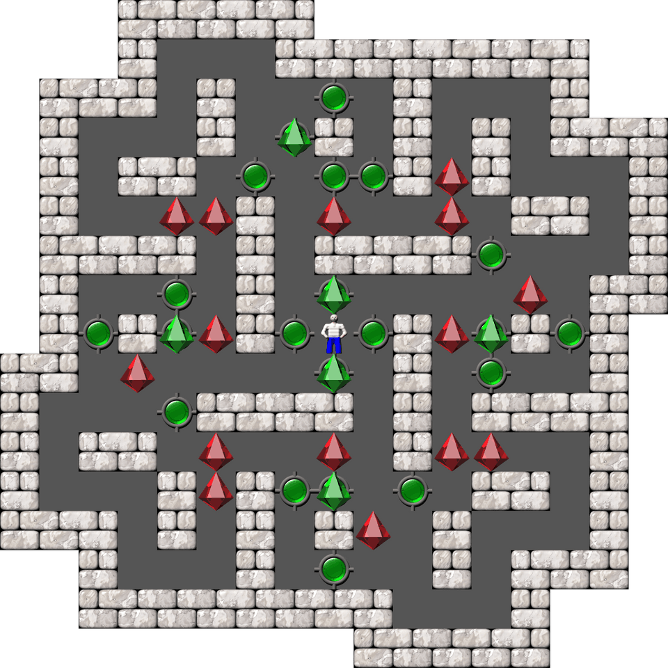 Sokoban David W. Skinner Arranged level 280